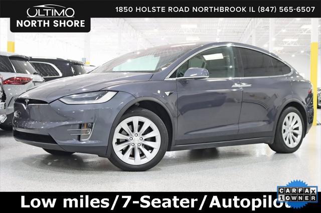 used 2020 Tesla Model X car, priced at $41,499