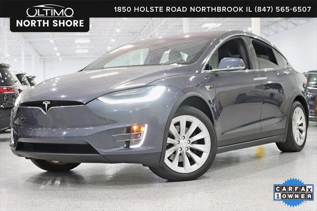 used 2020 Tesla Model X car, priced at $41,499