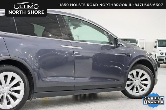 used 2020 Tesla Model X car, priced at $41,499