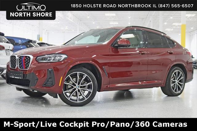 used 2022 BMW X4 car, priced at $38,990