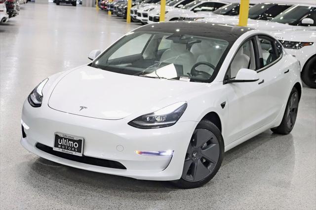 used 2022 Tesla Model 3 car, priced at $28,876