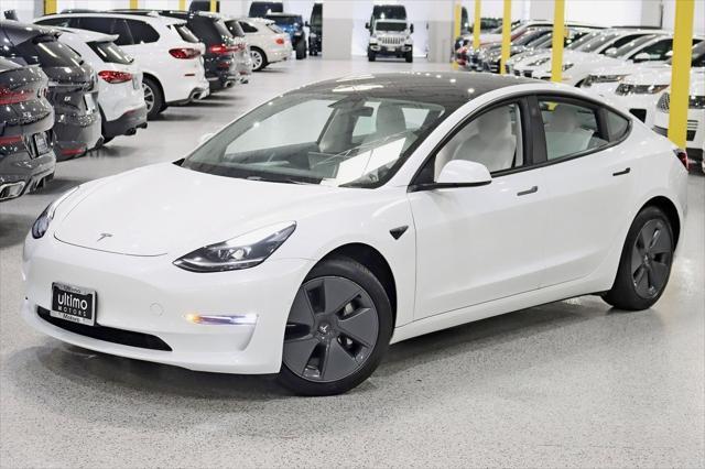 used 2022 Tesla Model 3 car, priced at $28,876