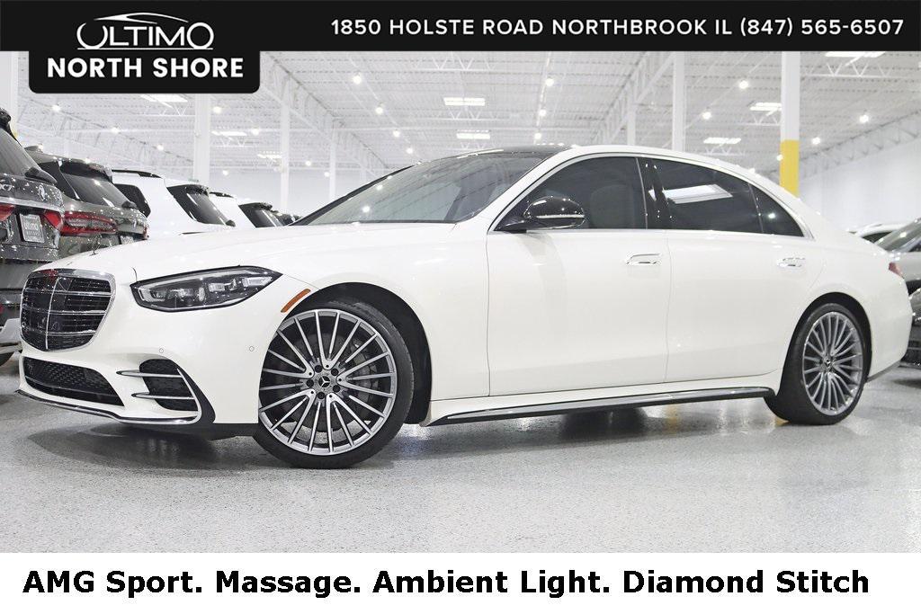 used 2022 Mercedes-Benz S-Class car, priced at $75,800