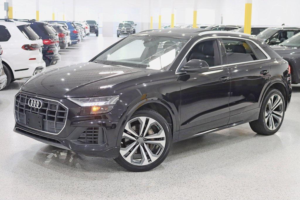 used 2020 Audi Q8 car, priced at $37,800