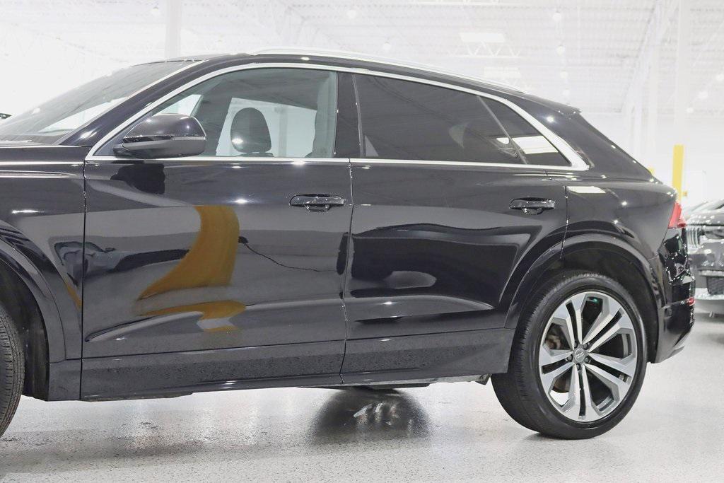 used 2020 Audi Q8 car, priced at $37,800