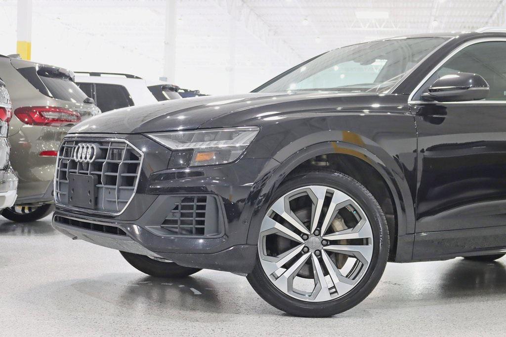 used 2020 Audi Q8 car, priced at $37,800