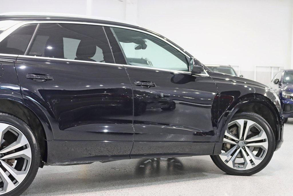 used 2020 Audi Q8 car, priced at $37,800