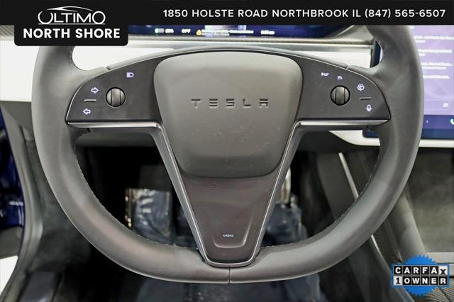 used 2022 Tesla Model S car, priced at $59,465