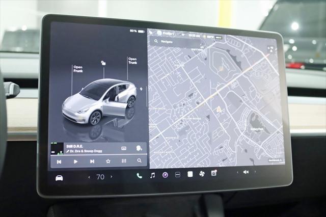 used 2025 Tesla Model Y car, priced at $41,900