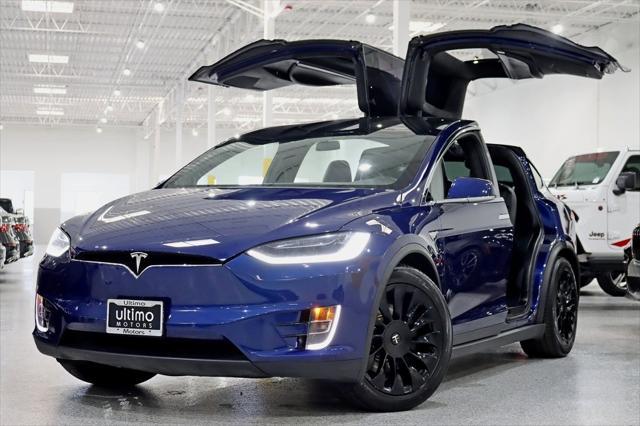 used 2017 Tesla Model X car, priced at $34,625