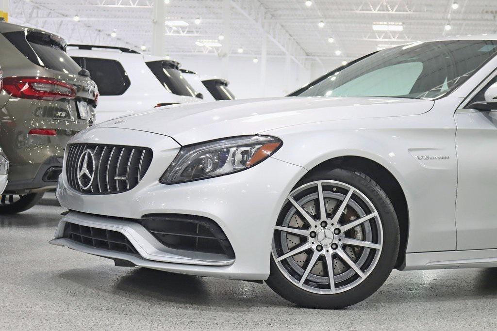 used 2020 Mercedes-Benz AMG C 63 car, priced at $54,900