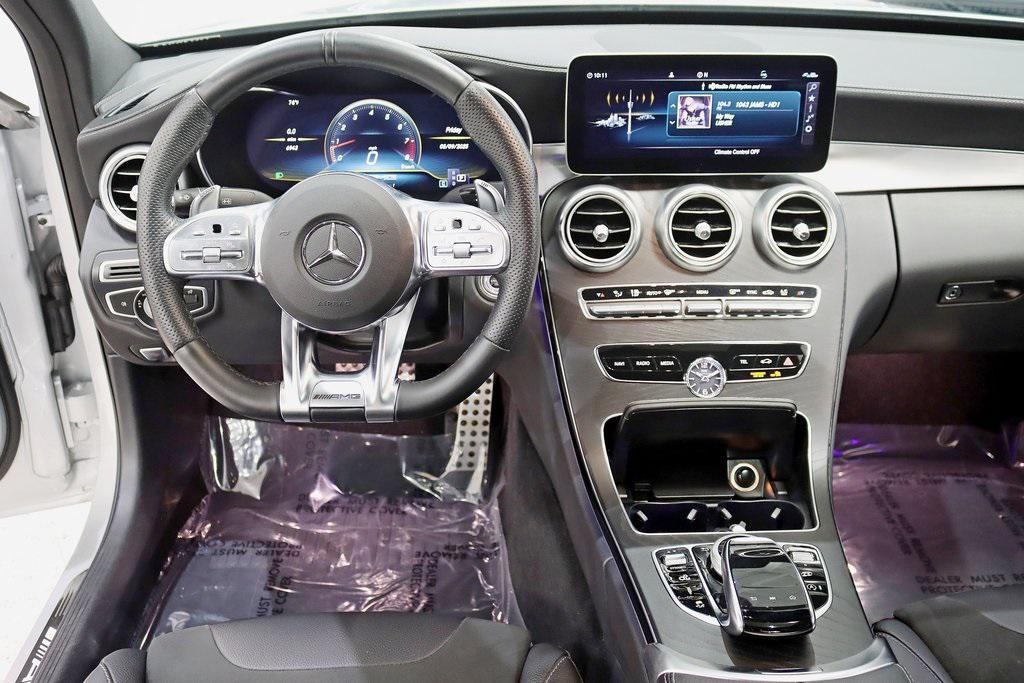 used 2020 Mercedes-Benz AMG C 63 car, priced at $54,900