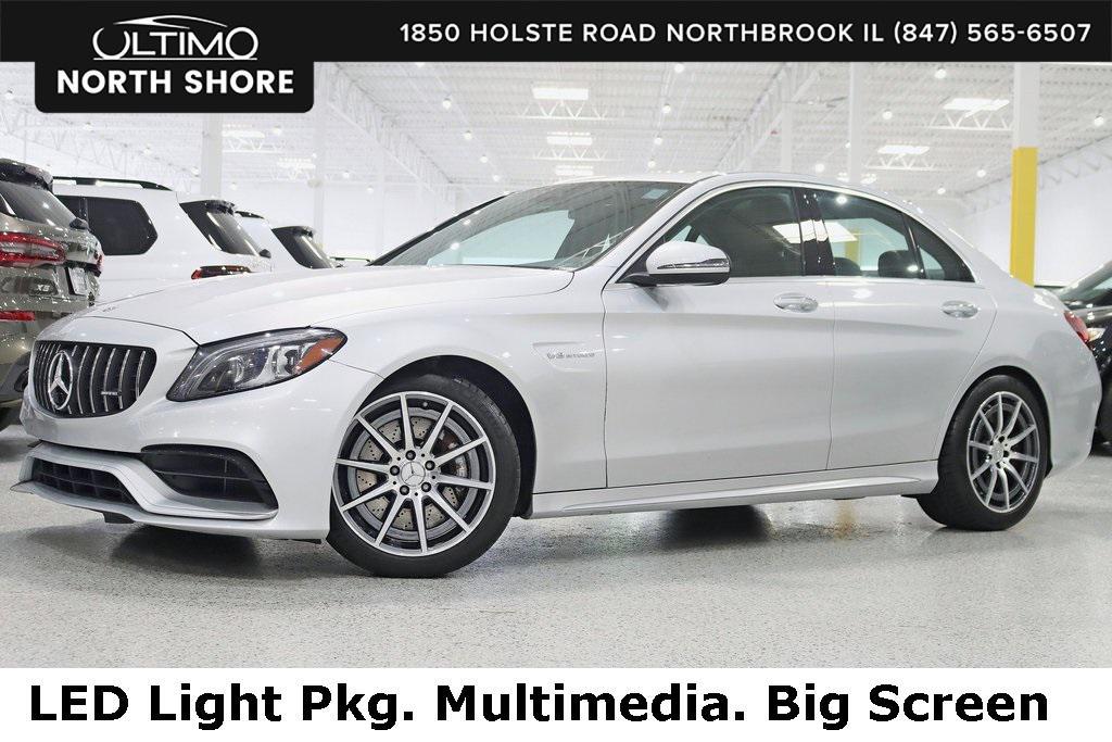 used 2020 Mercedes-Benz AMG C 63 car, priced at $54,900