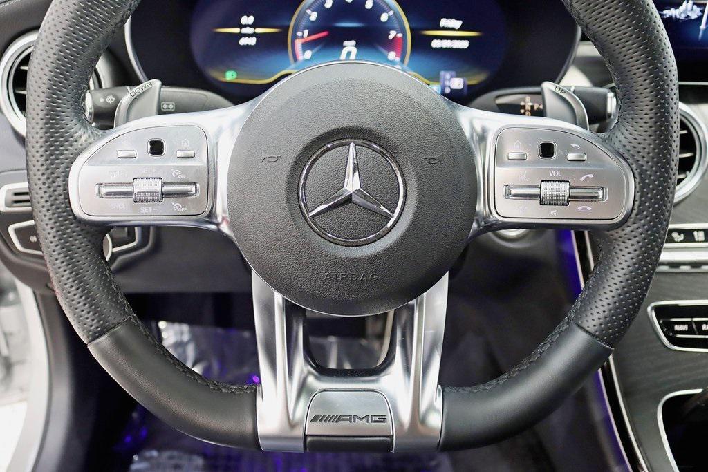used 2020 Mercedes-Benz AMG C 63 car, priced at $54,900