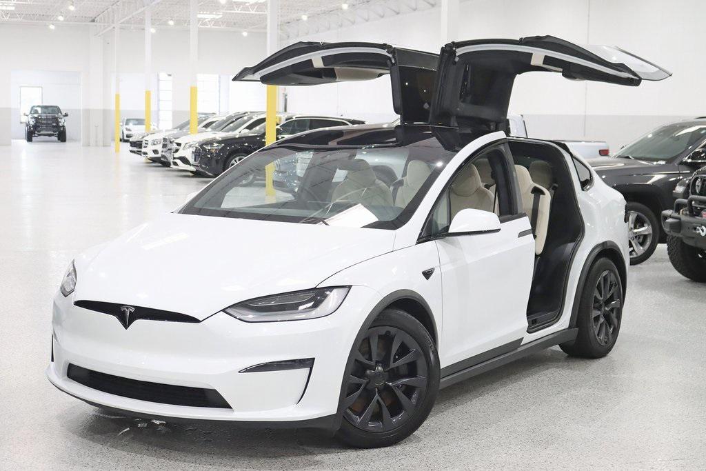 used 2023 Tesla Model X car, priced at $56,800