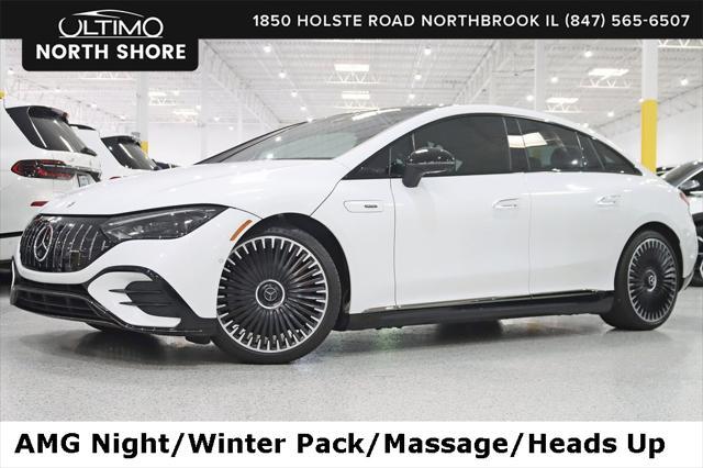 used 2023 Mercedes-Benz AMG EQE car, priced at $56,554