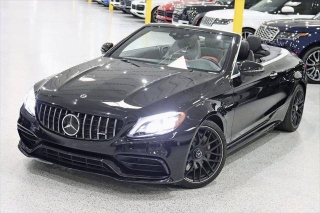 used 2021 Mercedes-Benz AMG C 63 car, priced at $57,470