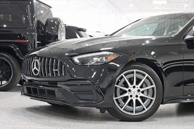 used 2023 Mercedes-Benz AMG C 43 car, priced at $53,301