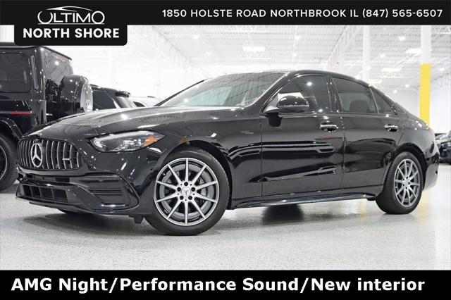 used 2023 Mercedes-Benz AMG C 43 car, priced at $53,301