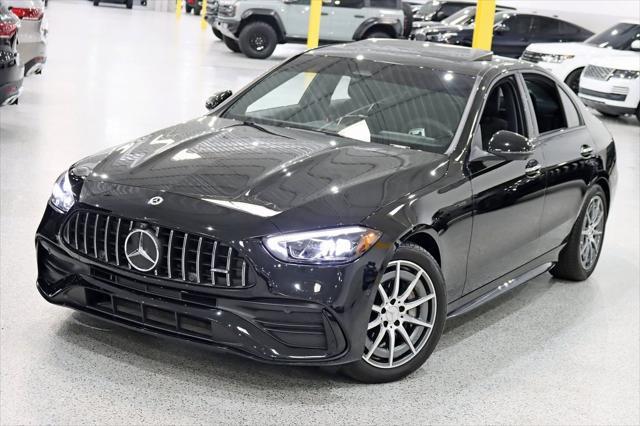 used 2023 Mercedes-Benz AMG C 43 car, priced at $53,301