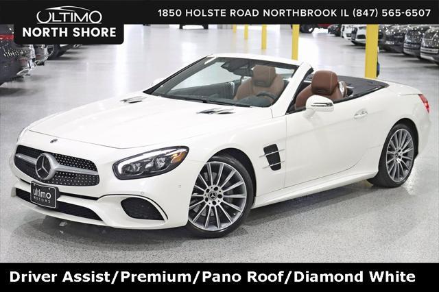 used 2020 Mercedes-Benz SL 450 car, priced at $54,875