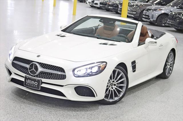 used 2020 Mercedes-Benz SL 450 car, priced at $54,875