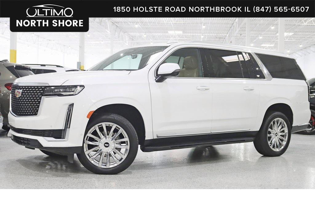 used 2021 Cadillac Escalade ESV car, priced at $61,800