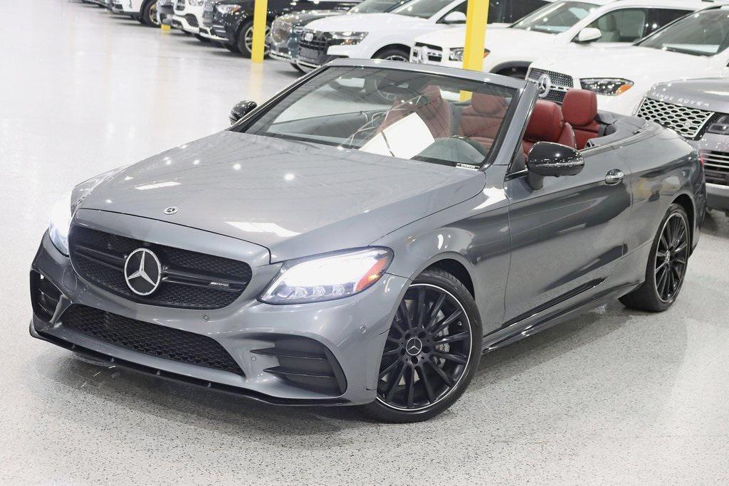 used 2023 Mercedes-Benz AMG C 43 car, priced at $51,800
