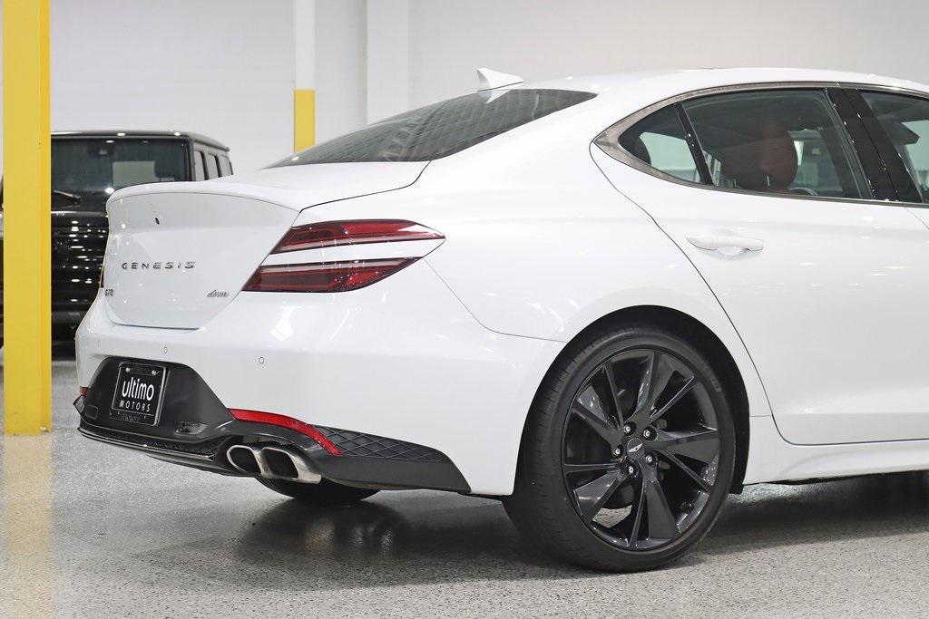 used 2023 Genesis G70 car, priced at $28,996