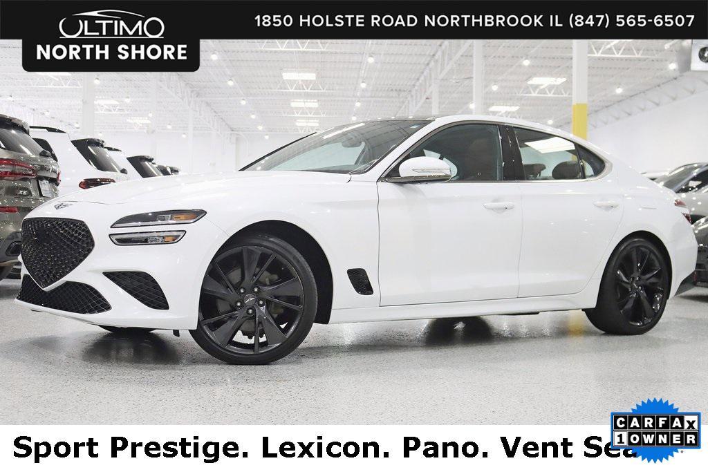used 2023 Genesis G70 car, priced at $29,800
