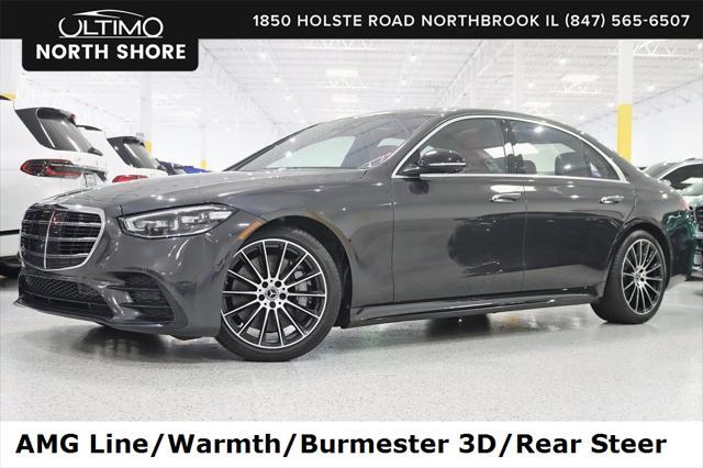 used 2022 Mercedes-Benz S-Class car, priced at $79,900