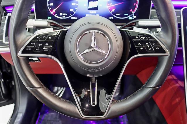 used 2022 Mercedes-Benz S-Class car, priced at $79,900