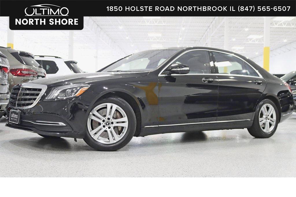 used 2020 Mercedes-Benz S-Class car, priced at $49,800