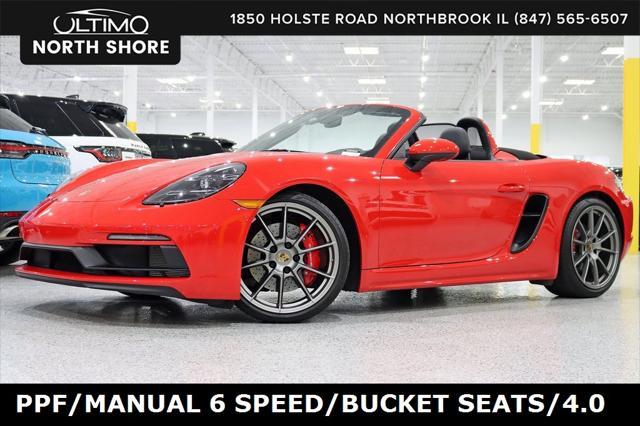 used 2022 Porsche 718 Boxster car, priced at $102,890