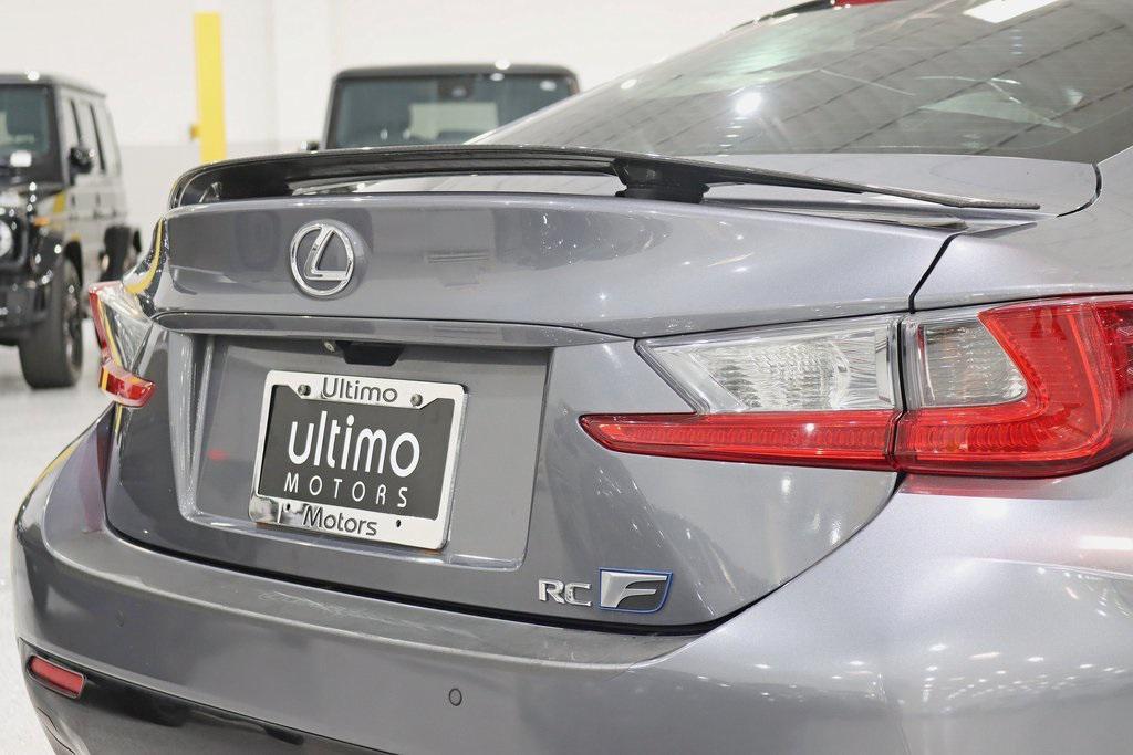 used 2015 Lexus RC F car, priced at $47,800