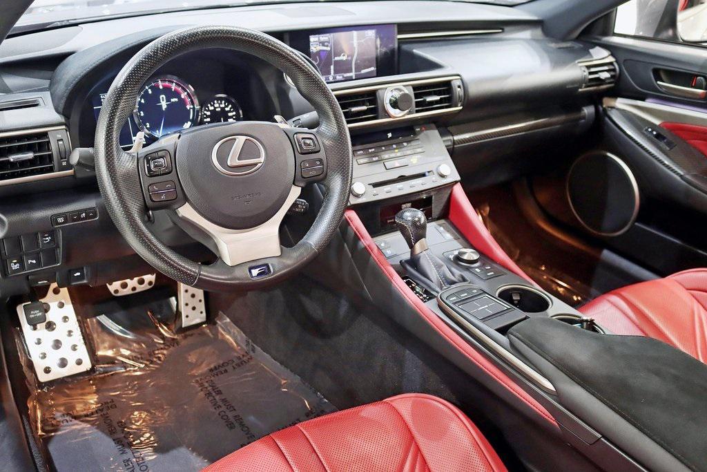 used 2015 Lexus RC F car, priced at $47,800