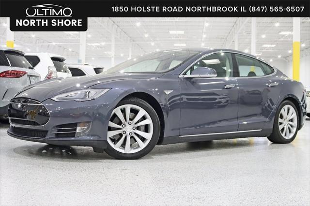 used 2014 Tesla Model S car, priced at $22,800