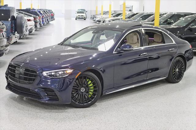 used 2022 Mercedes-Benz S-Class car, priced at $71,948