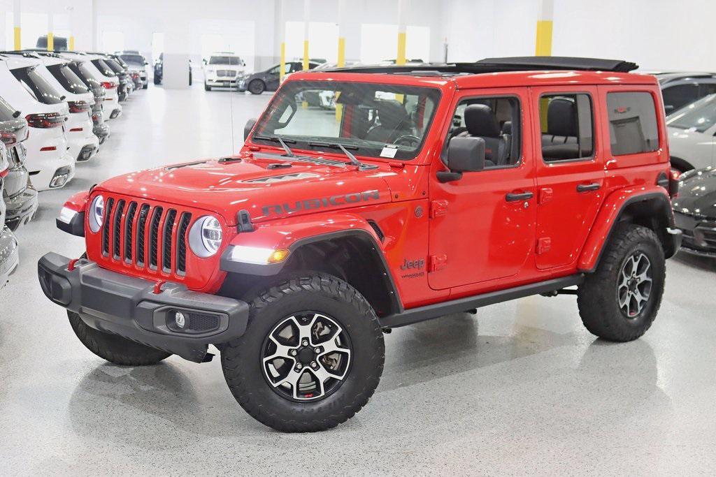 used 2022 Jeep Wrangler Unlimited car, priced at $37,994