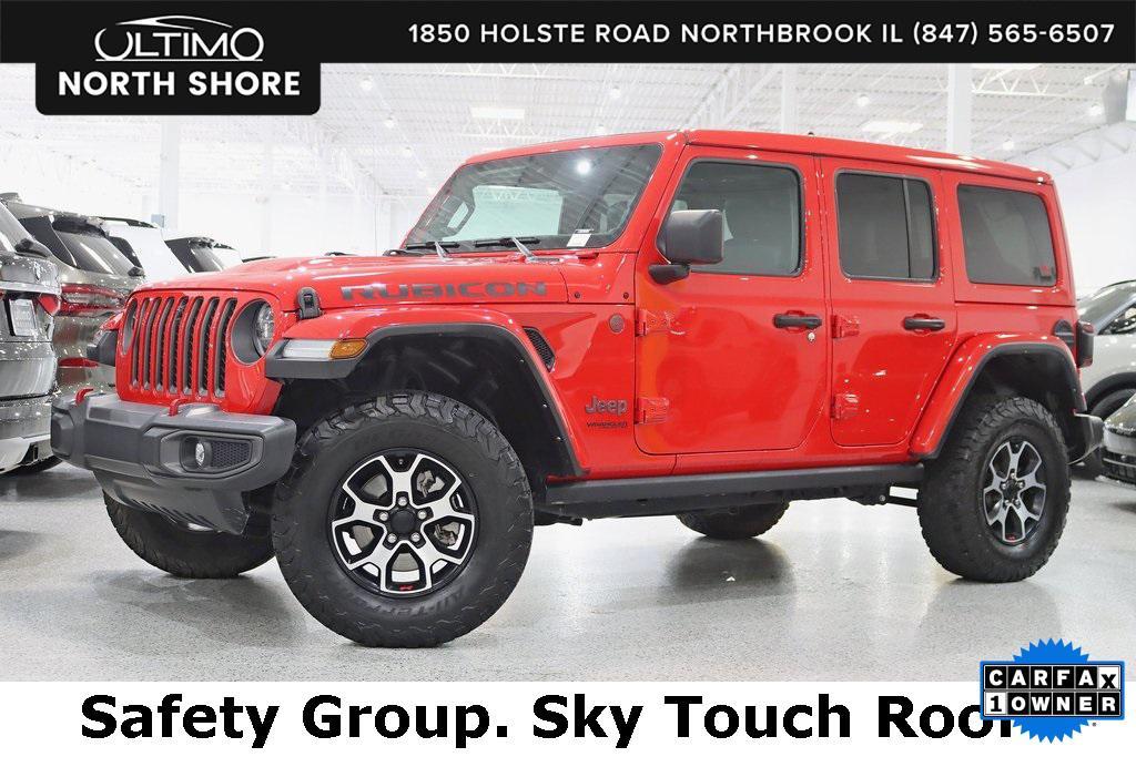 used 2022 Jeep Wrangler Unlimited car, priced at $38,873