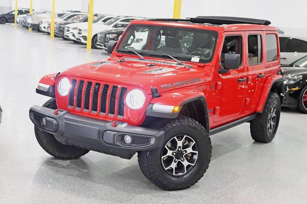used 2022 Jeep Wrangler Unlimited car, priced at $37,994