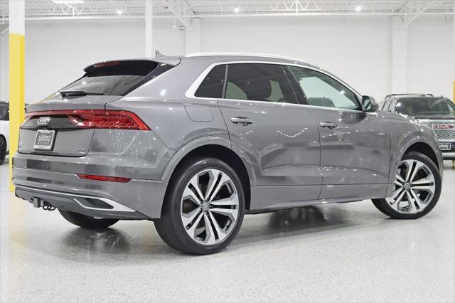 used 2020 Audi Q8 car, priced at $44,800