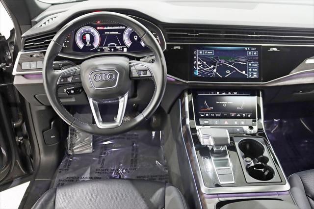used 2020 Audi Q8 car, priced at $44,800