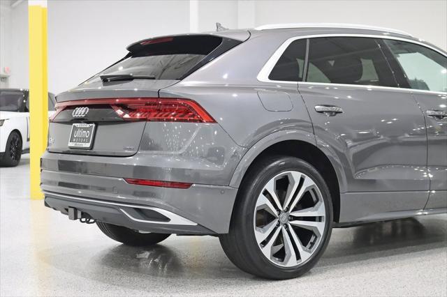 used 2020 Audi Q8 car, priced at $44,800