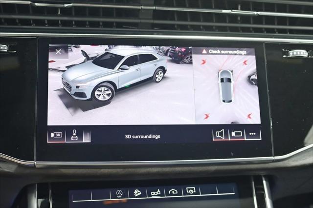 used 2020 Audi Q8 car, priced at $44,800