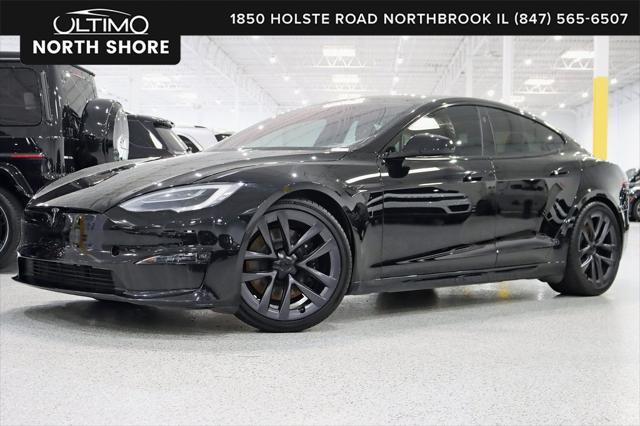 used 2021 Tesla Model S car, priced at $54,775