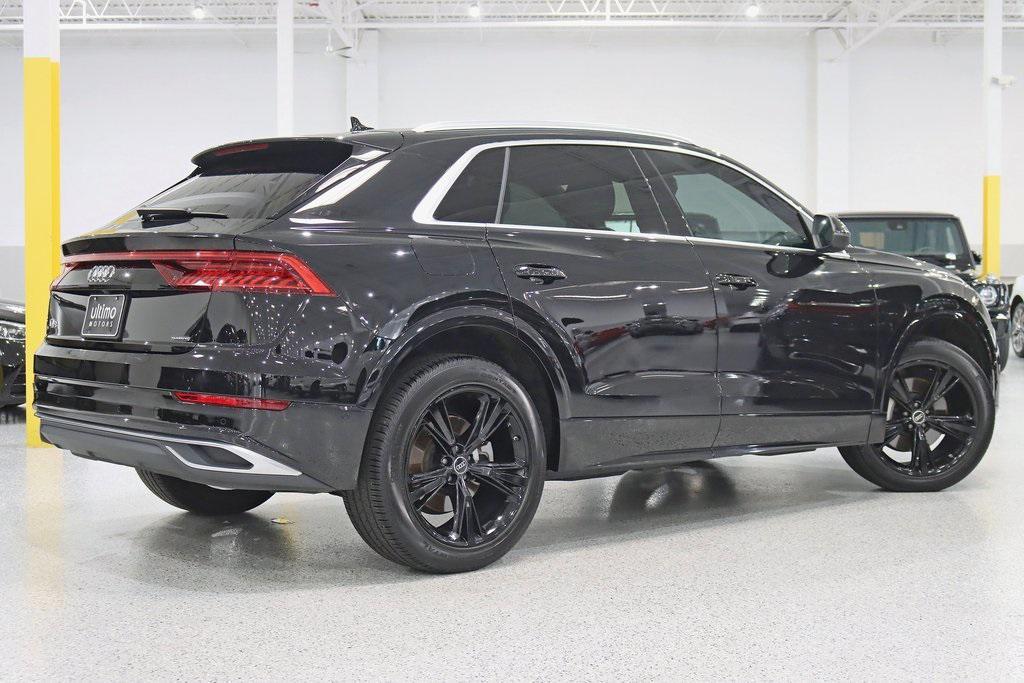 used 2023 Audi Q8 car, priced at $49,800