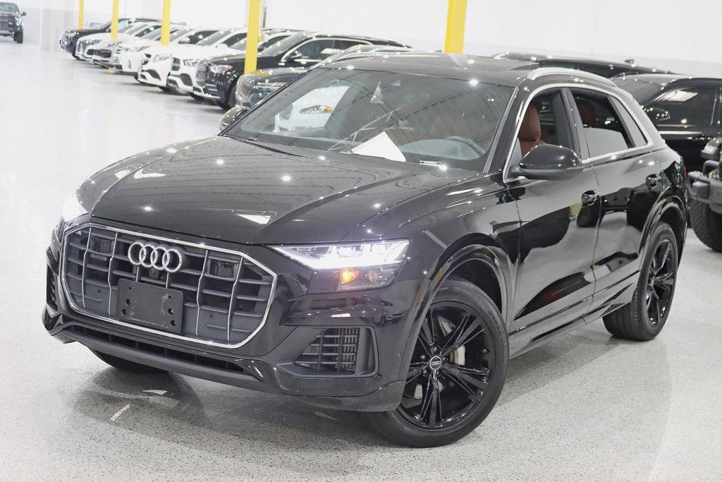 used 2023 Audi Q8 car, priced at $49,800