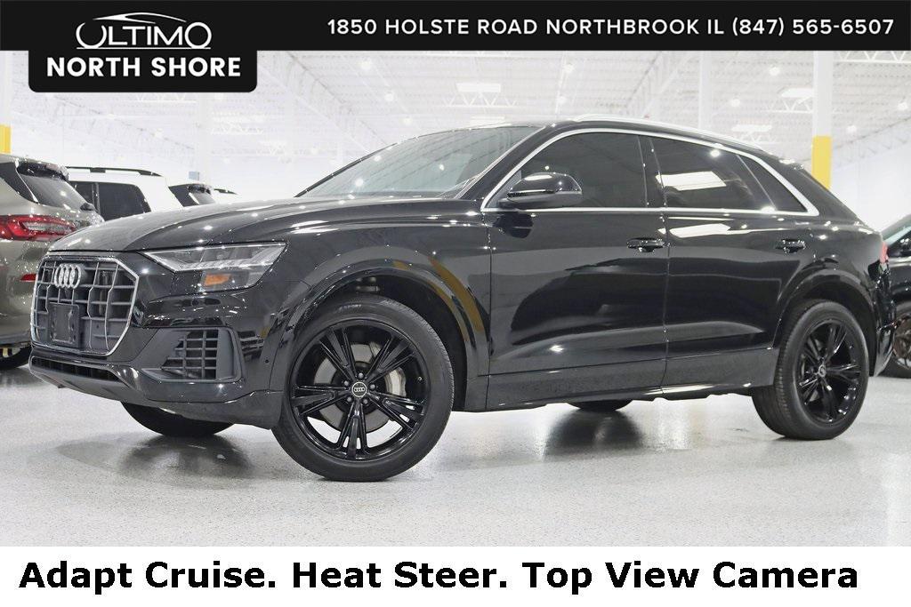 used 2023 Audi Q8 car, priced at $49,800