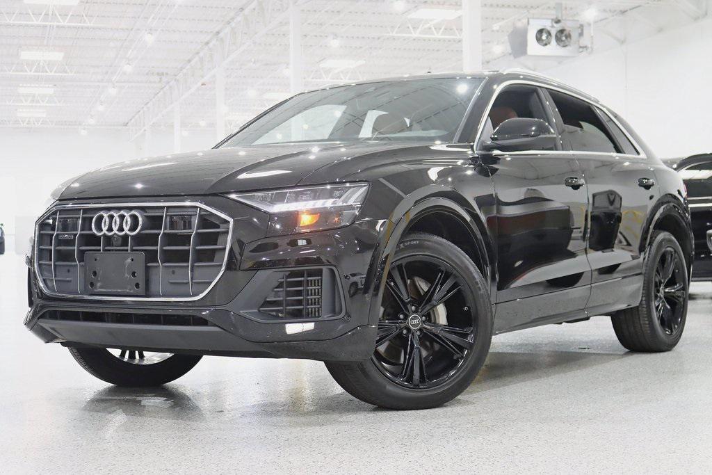 used 2023 Audi Q8 car, priced at $49,800
